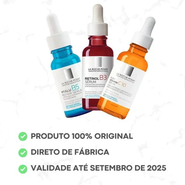 Kit 3 Sérum La Roche Posay - Anti-Idade (3 PRODUTOS) + Brinde Exclusivo - Imagem 3